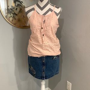 Laffaire lace tank